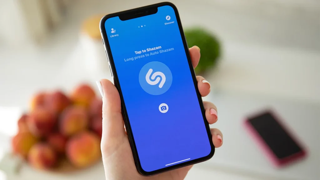 تطبيق shazam