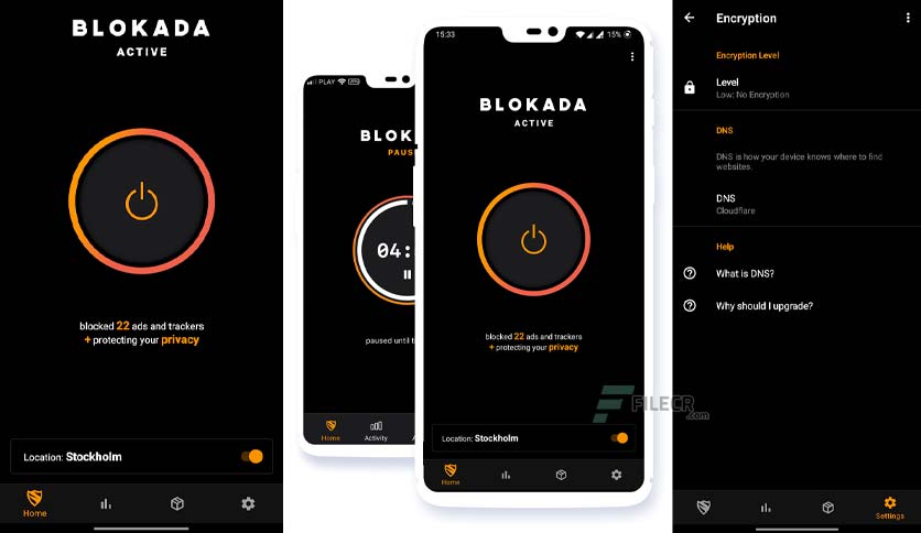 تطبيق Blokada