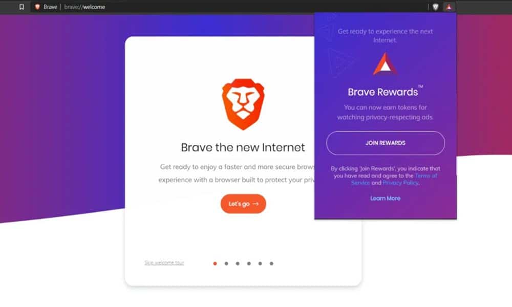 تطبيق Brave