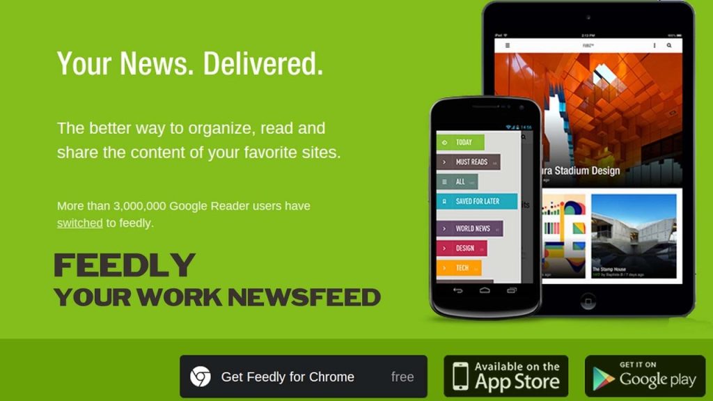 تطبيق Feedly