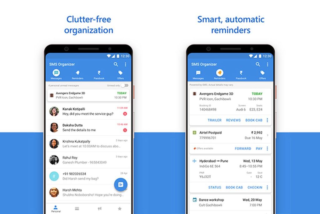 برنامج SMS Organizer
